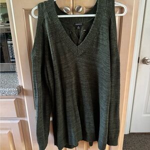 Torrid Cold Shoulder Sweater